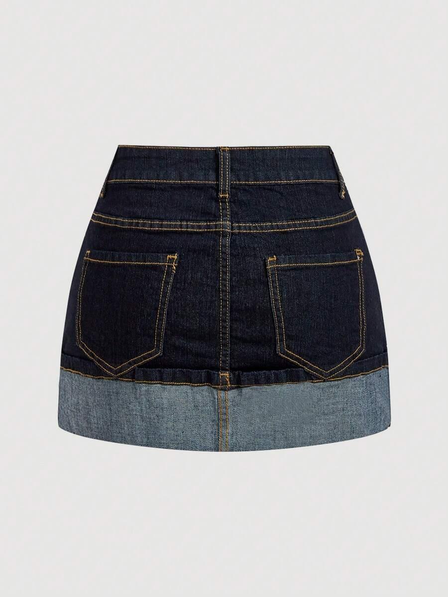 mini spódnica jeans