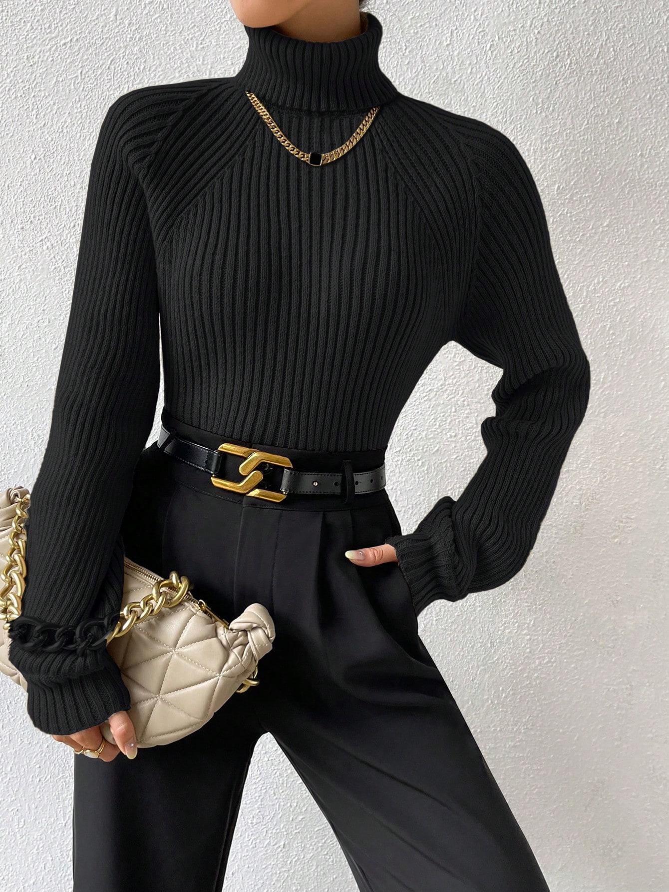 CZARNY SWETER GOLF
