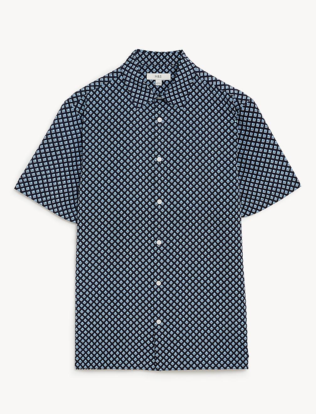 KOSZULA KRÓTKI RĘKAW PRINT T25-6000M-F4
