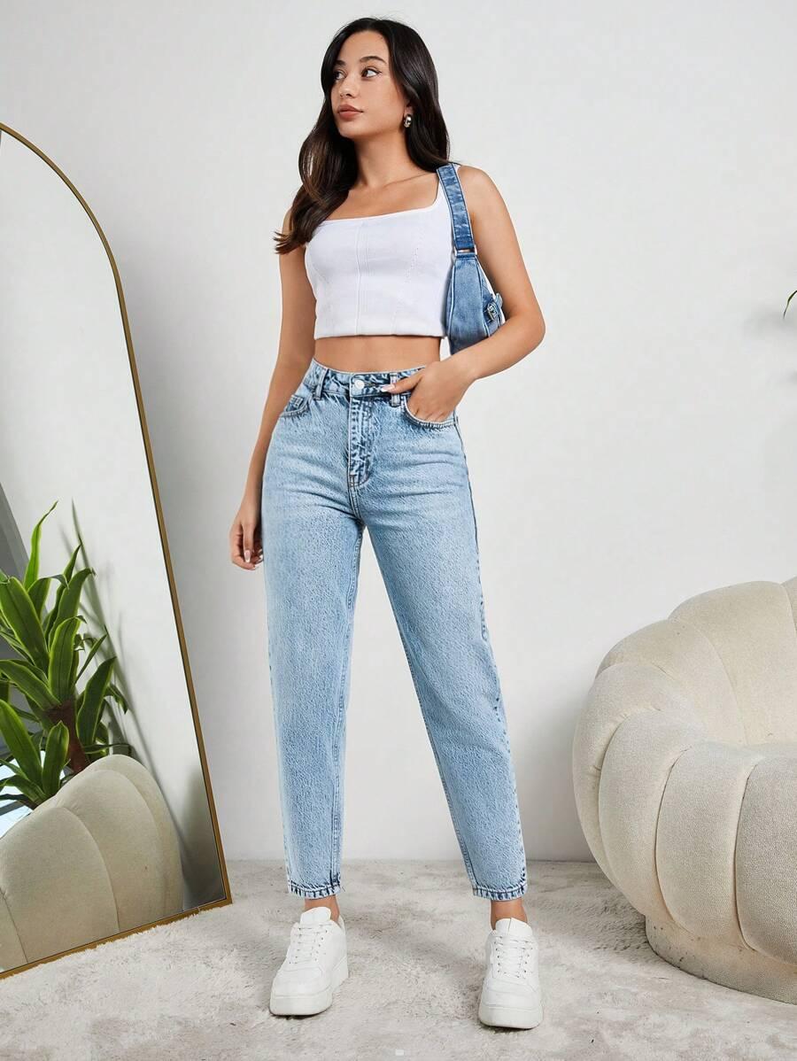 SPODNIE JEANS KIESZENIE