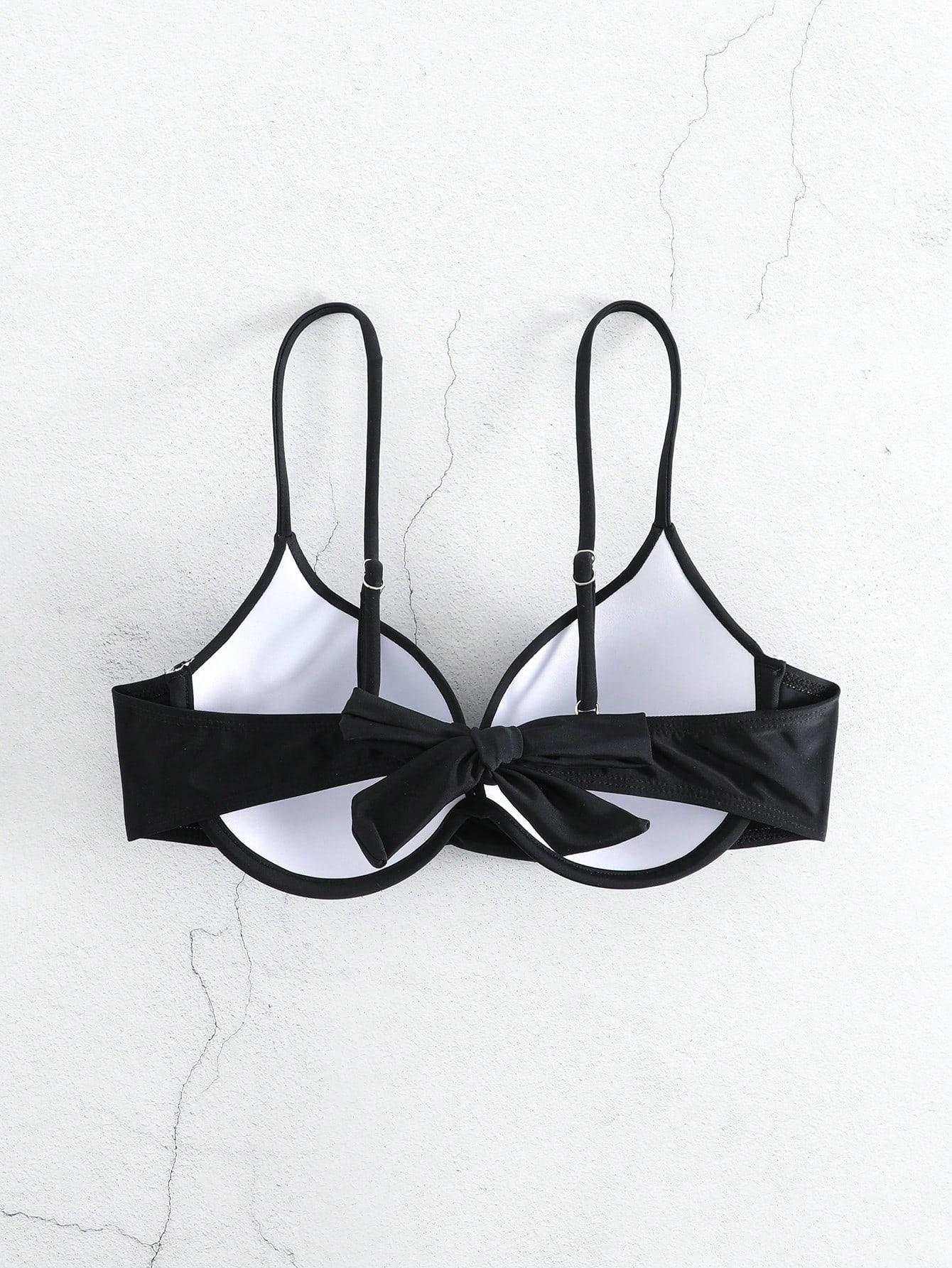 czarna góra od bikini