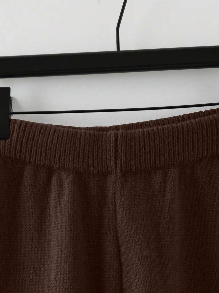 SWETER SPODNIE KOMPLET 