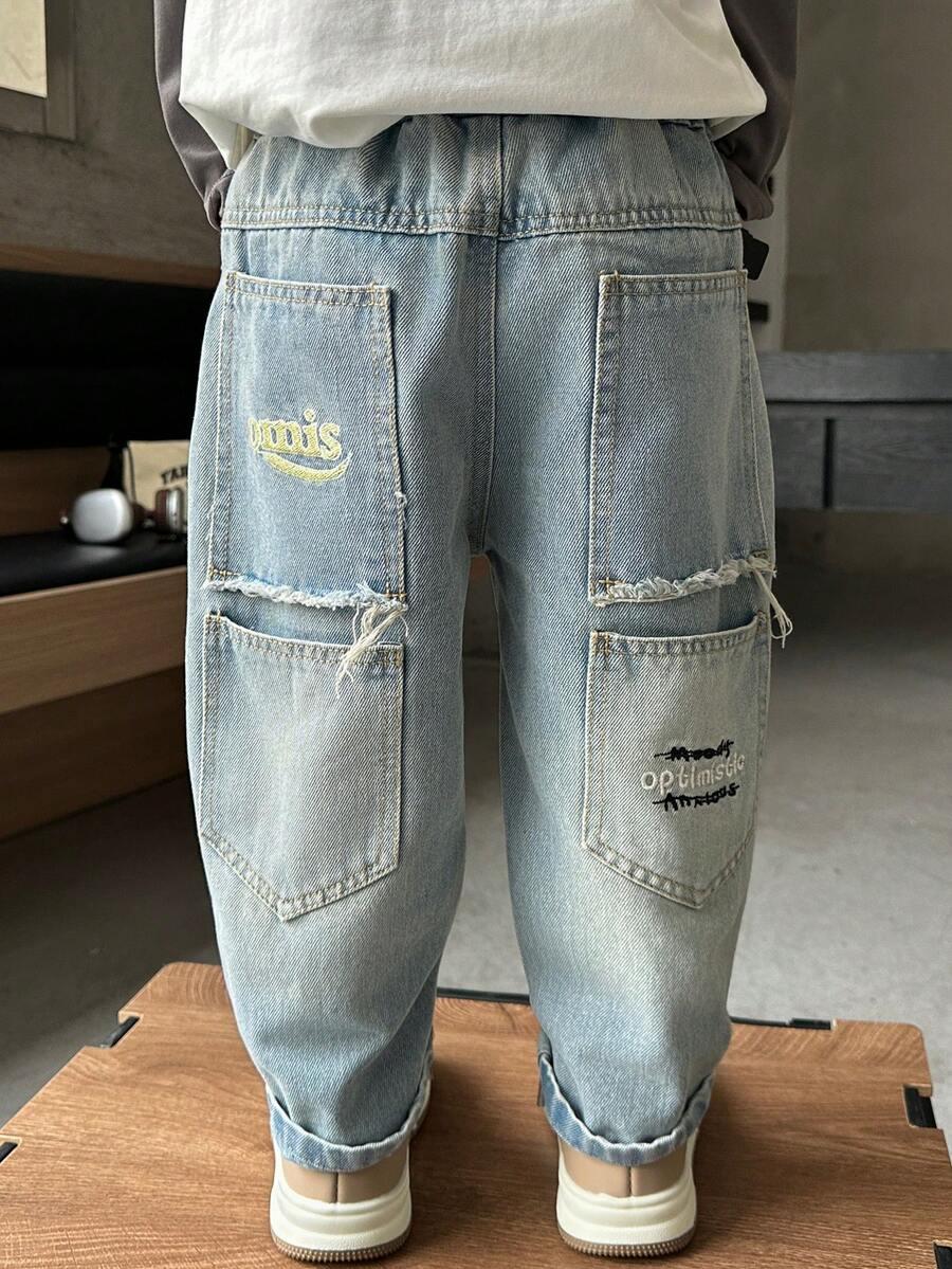 SPODNIE JEANS CASUAL 