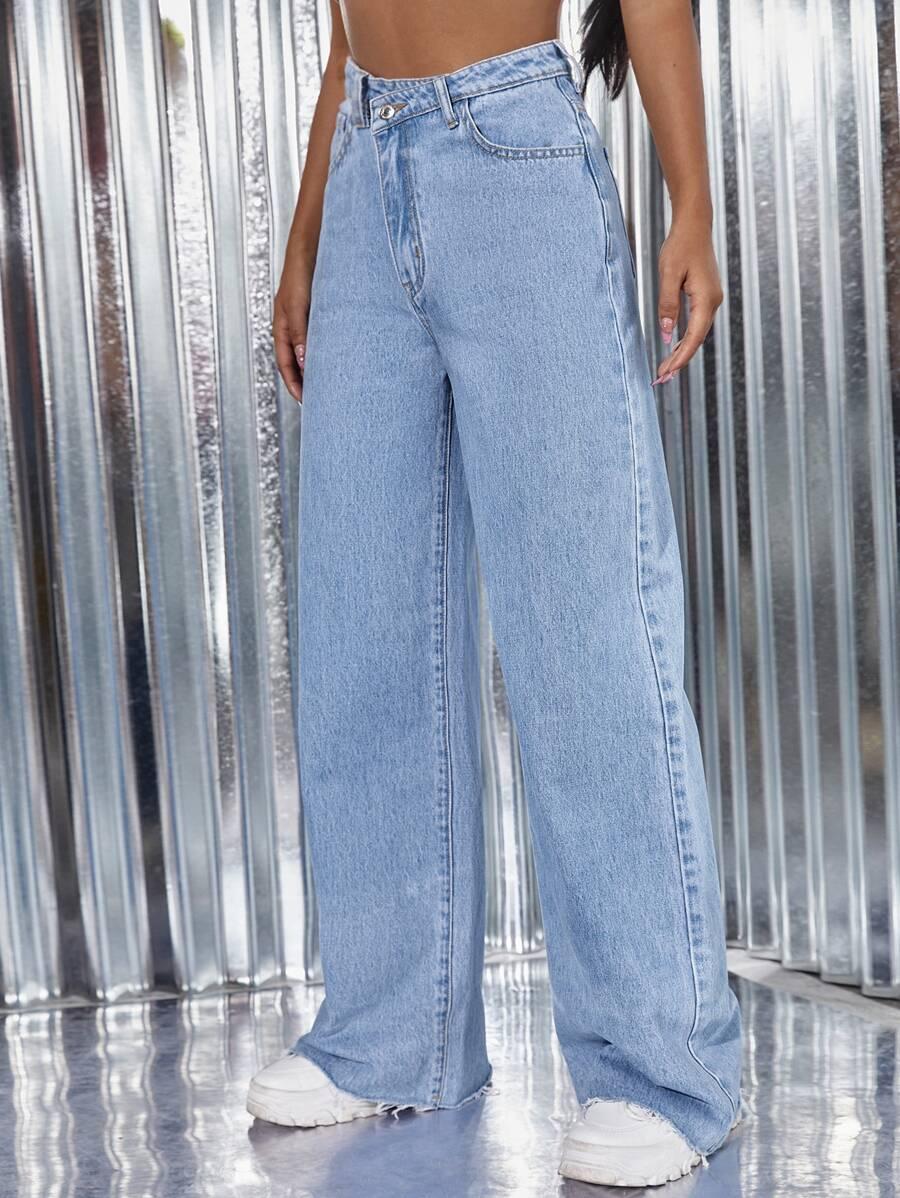 NIEBIESKIE SPODNIE JEANS
