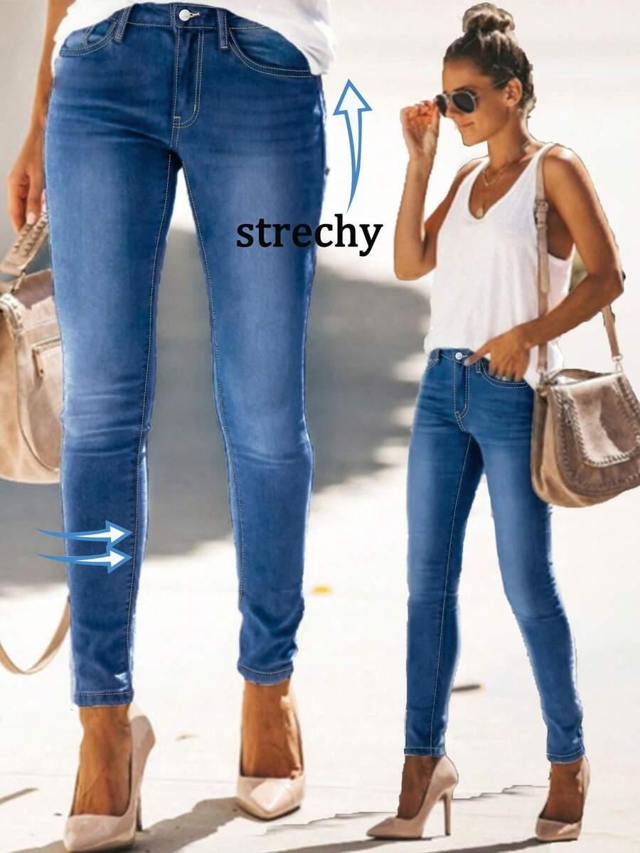 spodnie jeans rurki