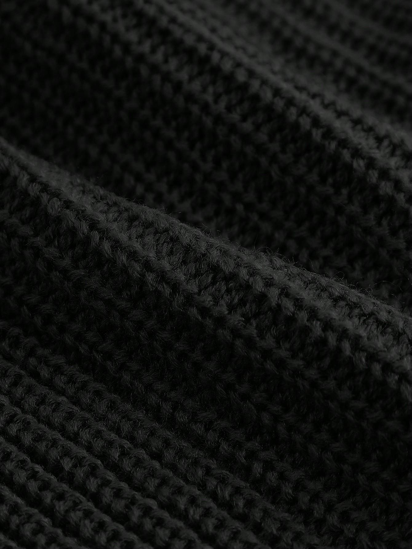 CZARNY SWETER KARDIGAN