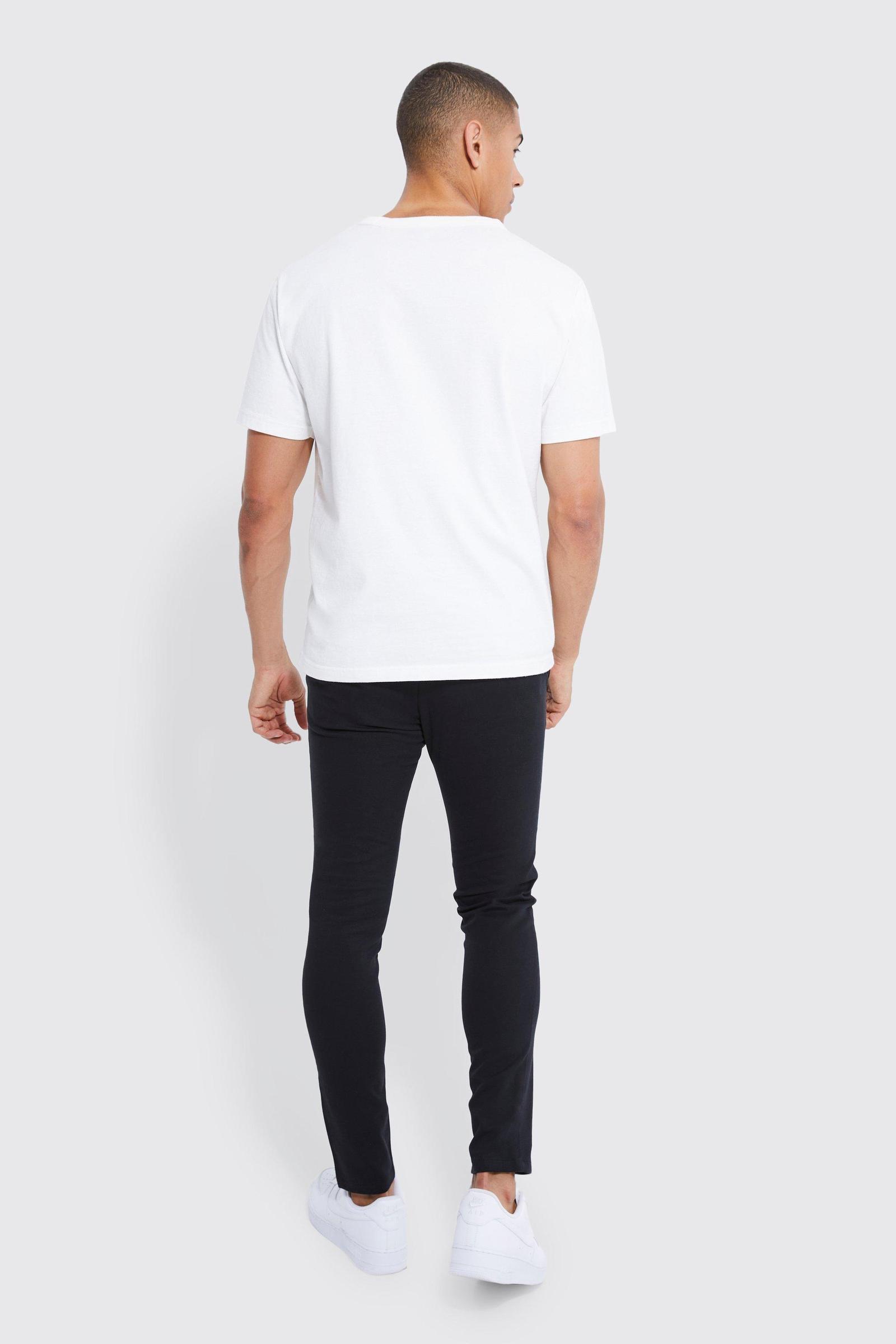 czarne spodnie skinny chinos casual