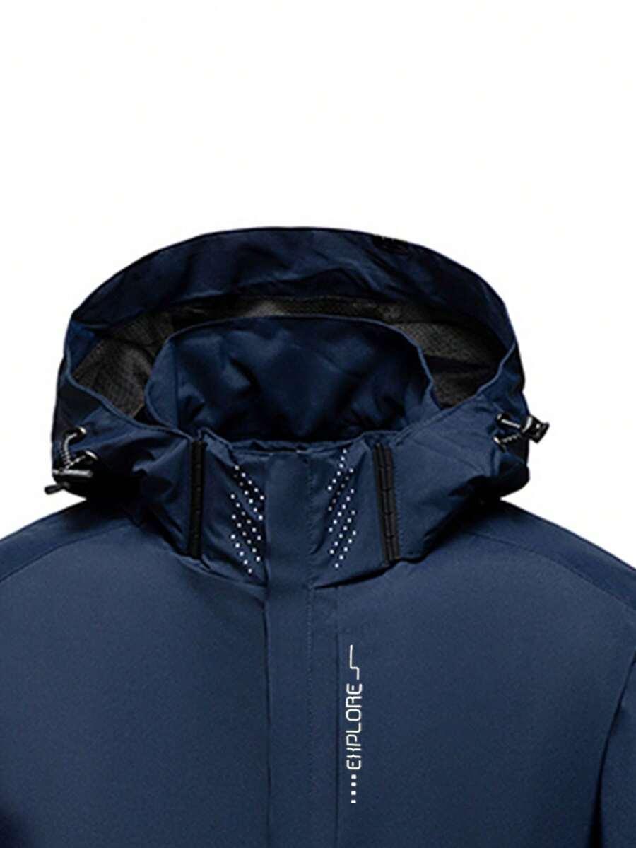 granatowa kurtka softshell