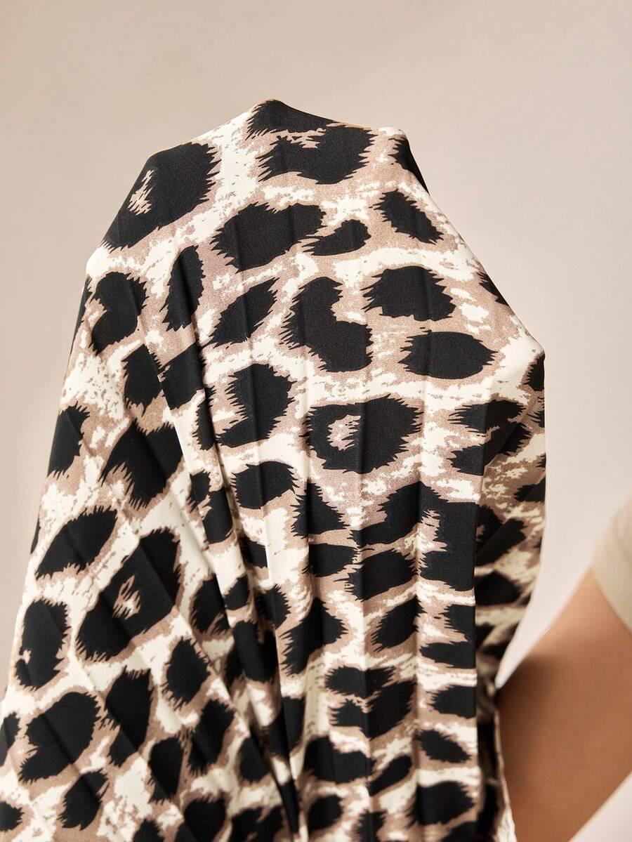 ciążowa sukienka animal print