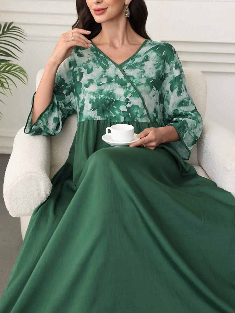 SUKIENKA MAXI ROZKLOSZOWANA 