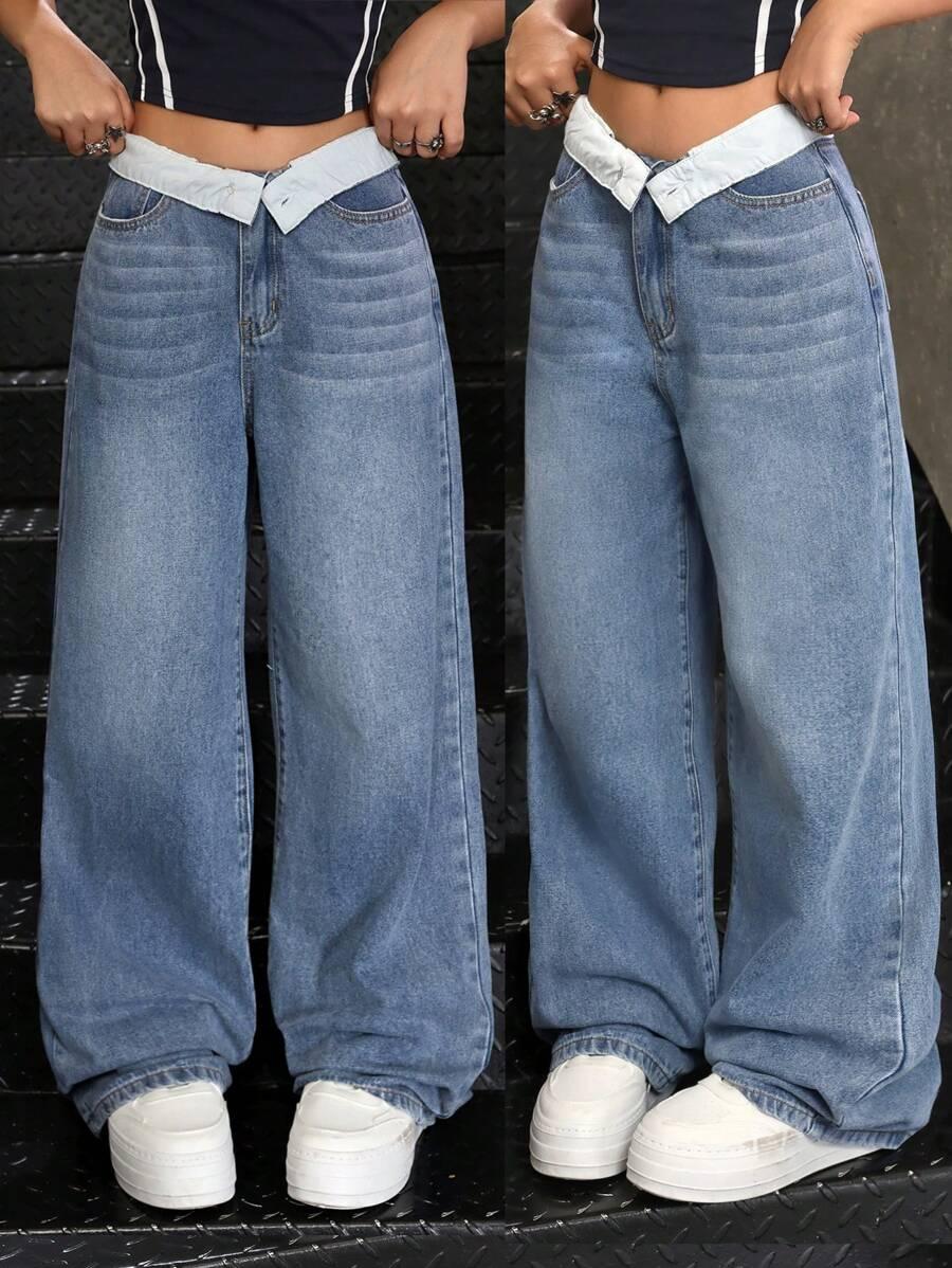 SPODNIE DZIEWCZĘCE BAGGY