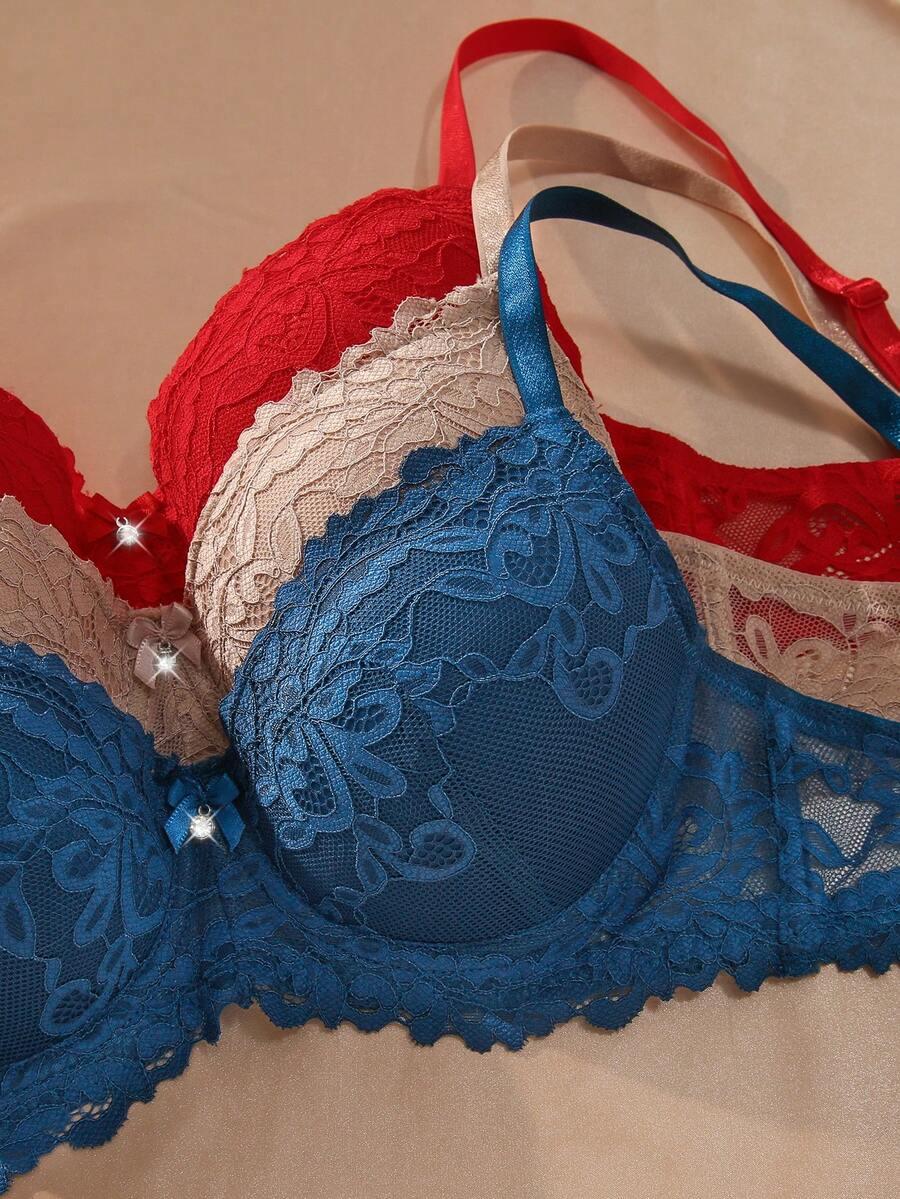 biustonosz koronka fiszbiny 2-pack