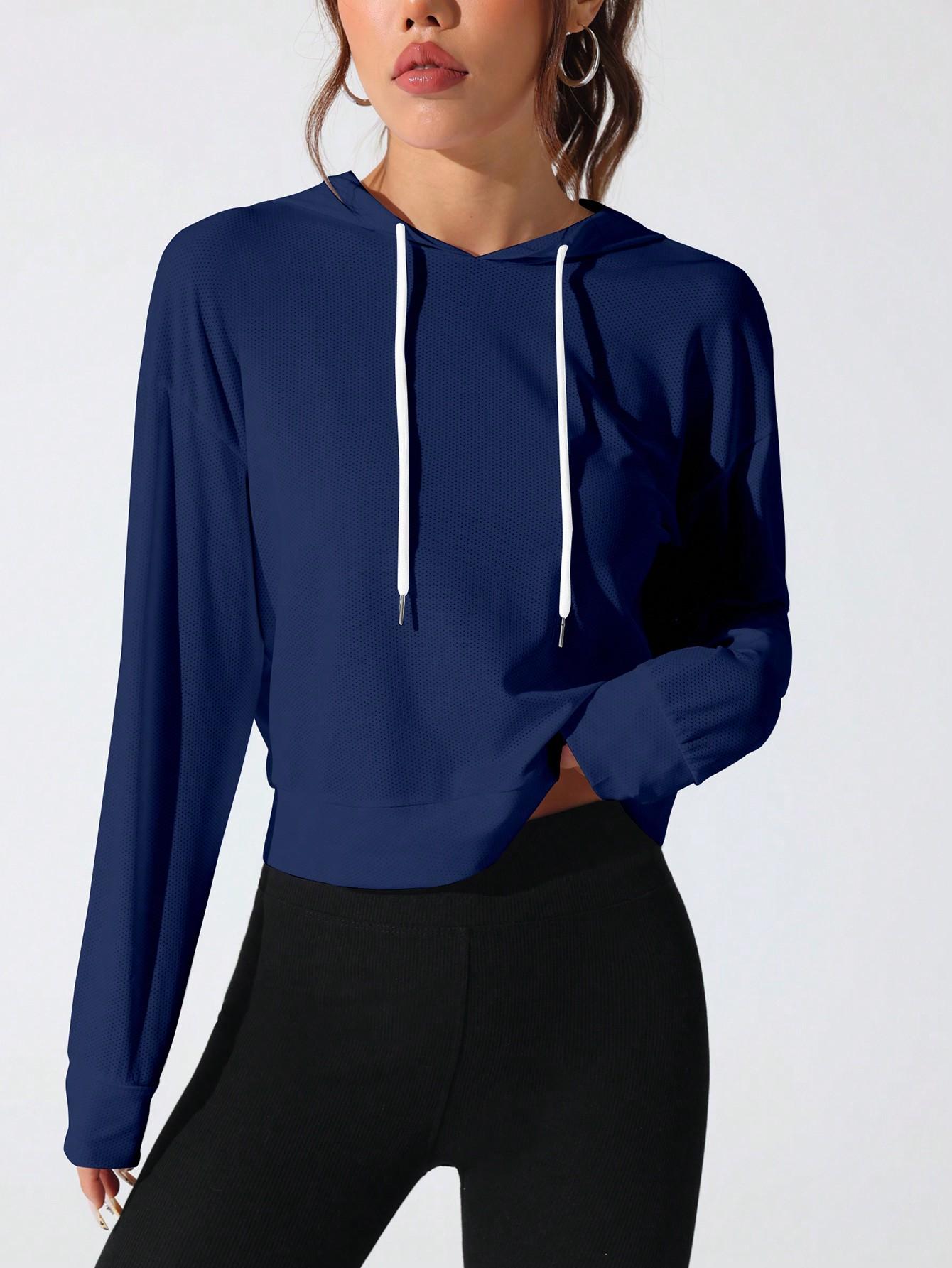 niebieska bluza sportowa