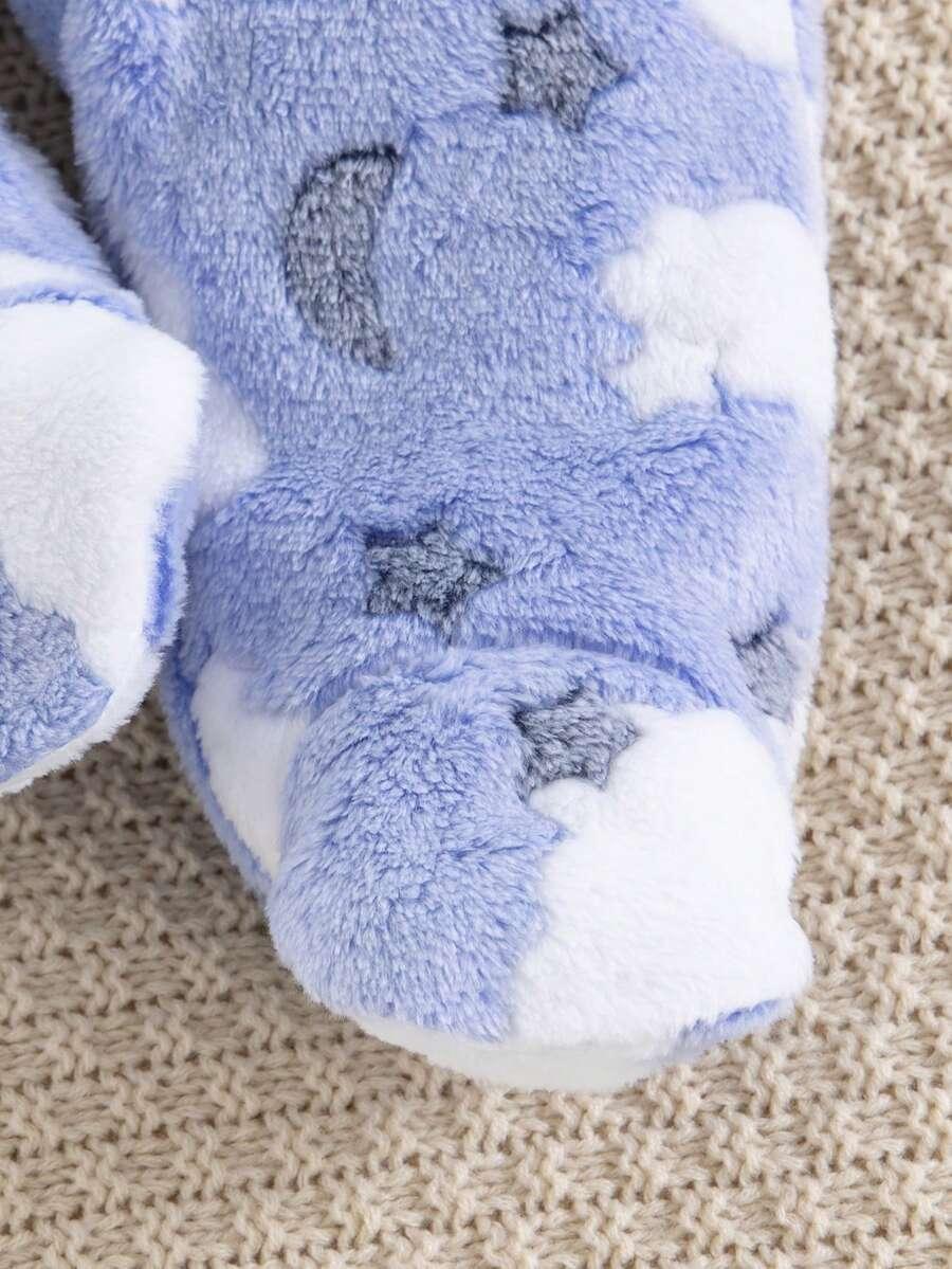 fluffy pajacyk zip 