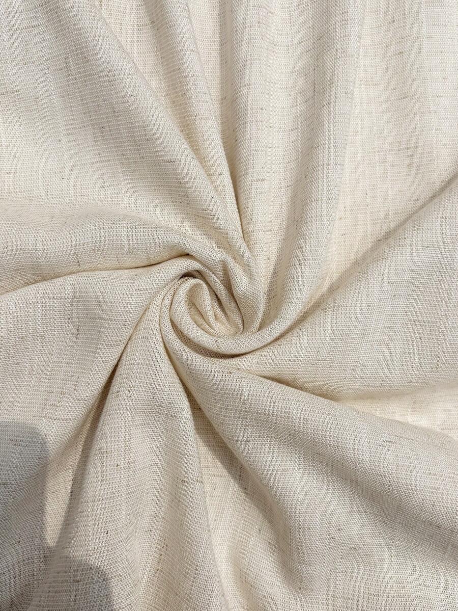 BEŻOWA SUKIENKA V-NECK