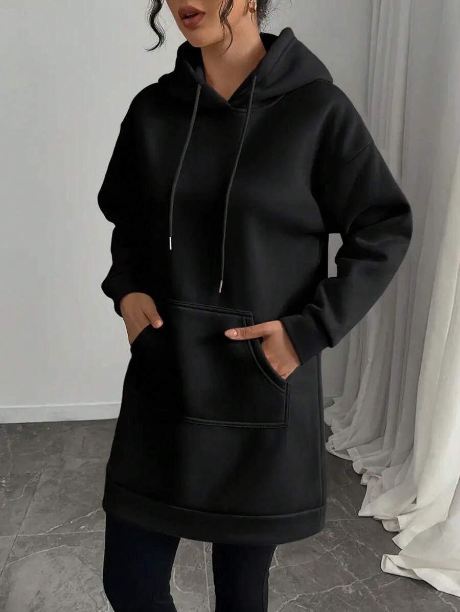 czarna bluza kaptur