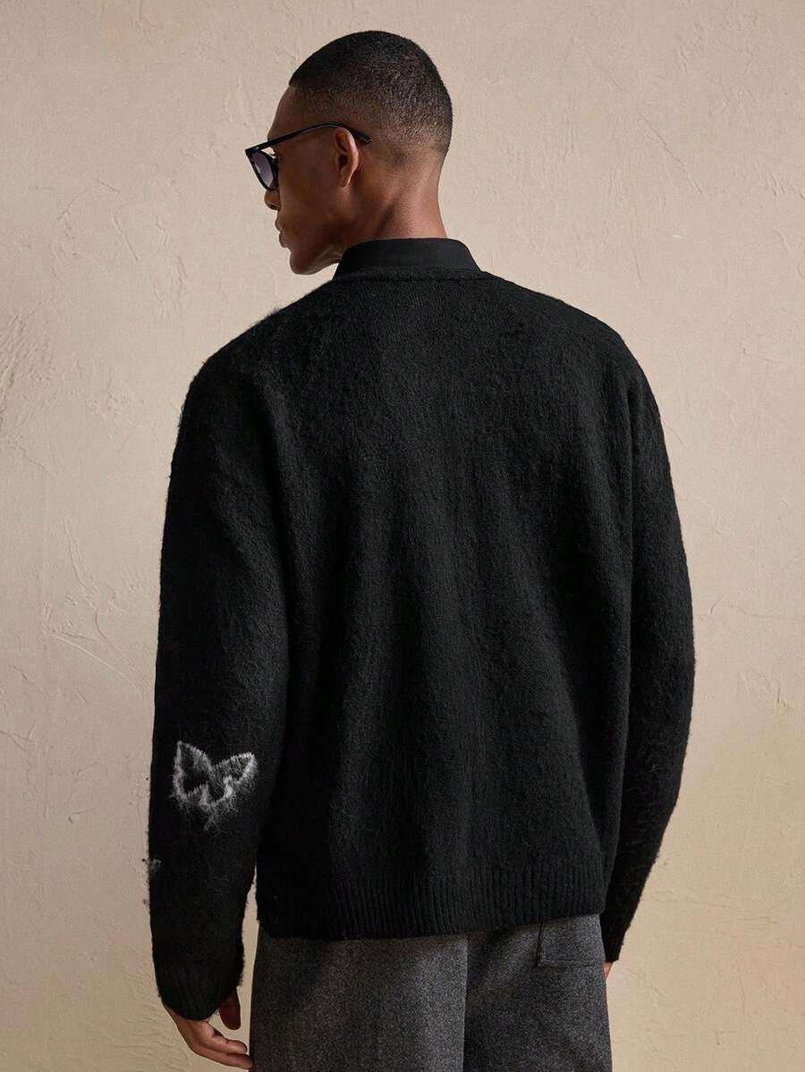 DZIANINOWY SWETER WZÓR