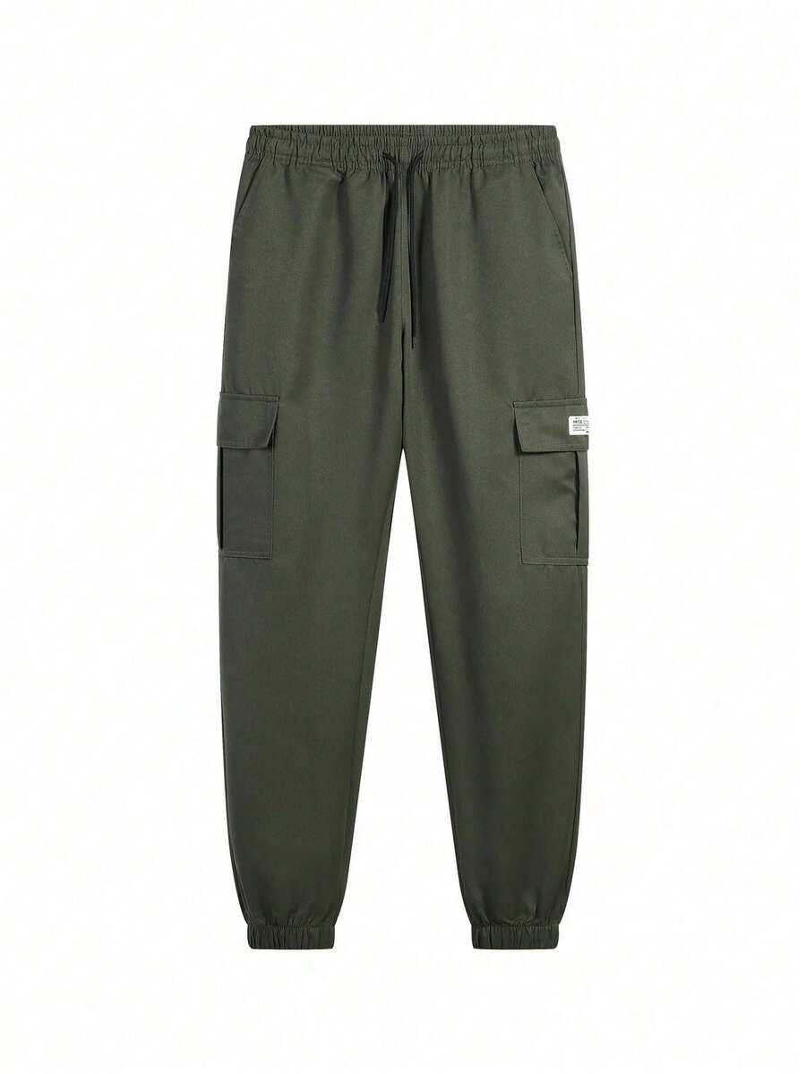 ZIELONE SPODNIE CASUAL 