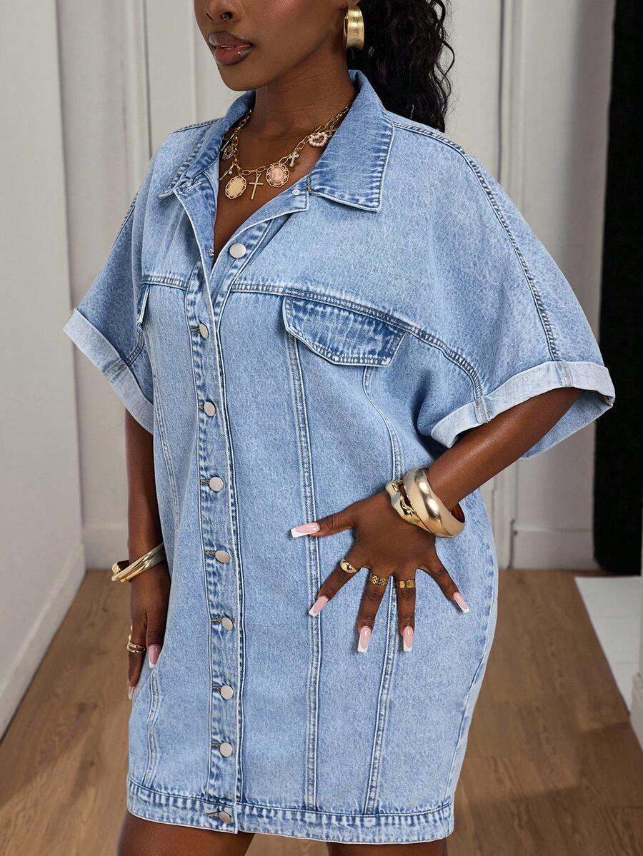 MINI SUKIENKA JEANS 