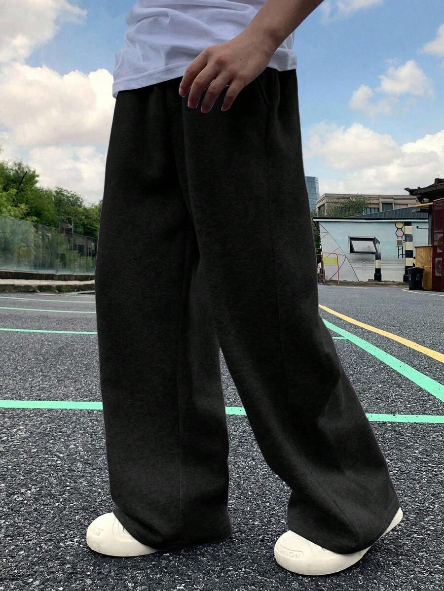 CZARNE SPODNIE CASUAL