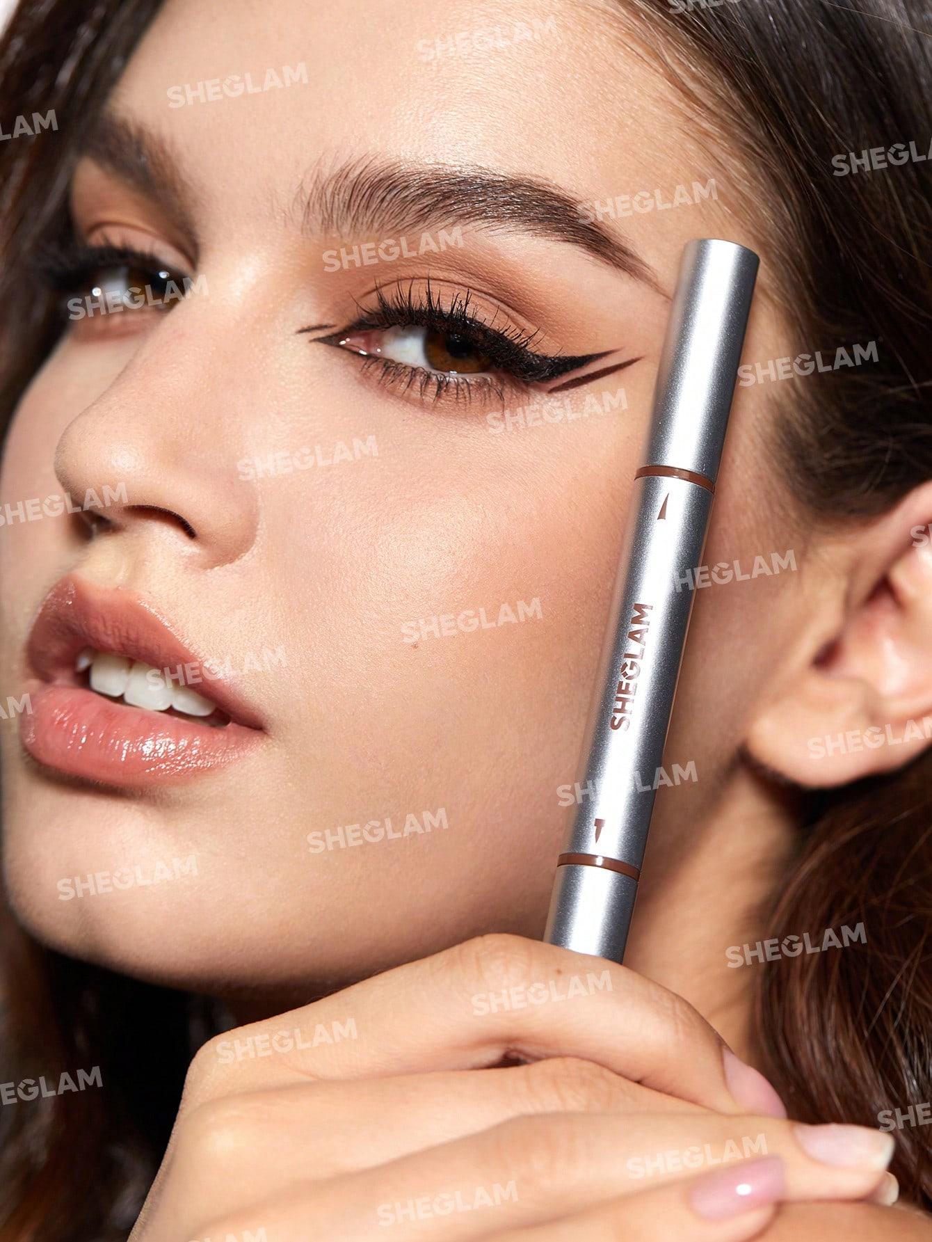brązowy eyeliner do oczu