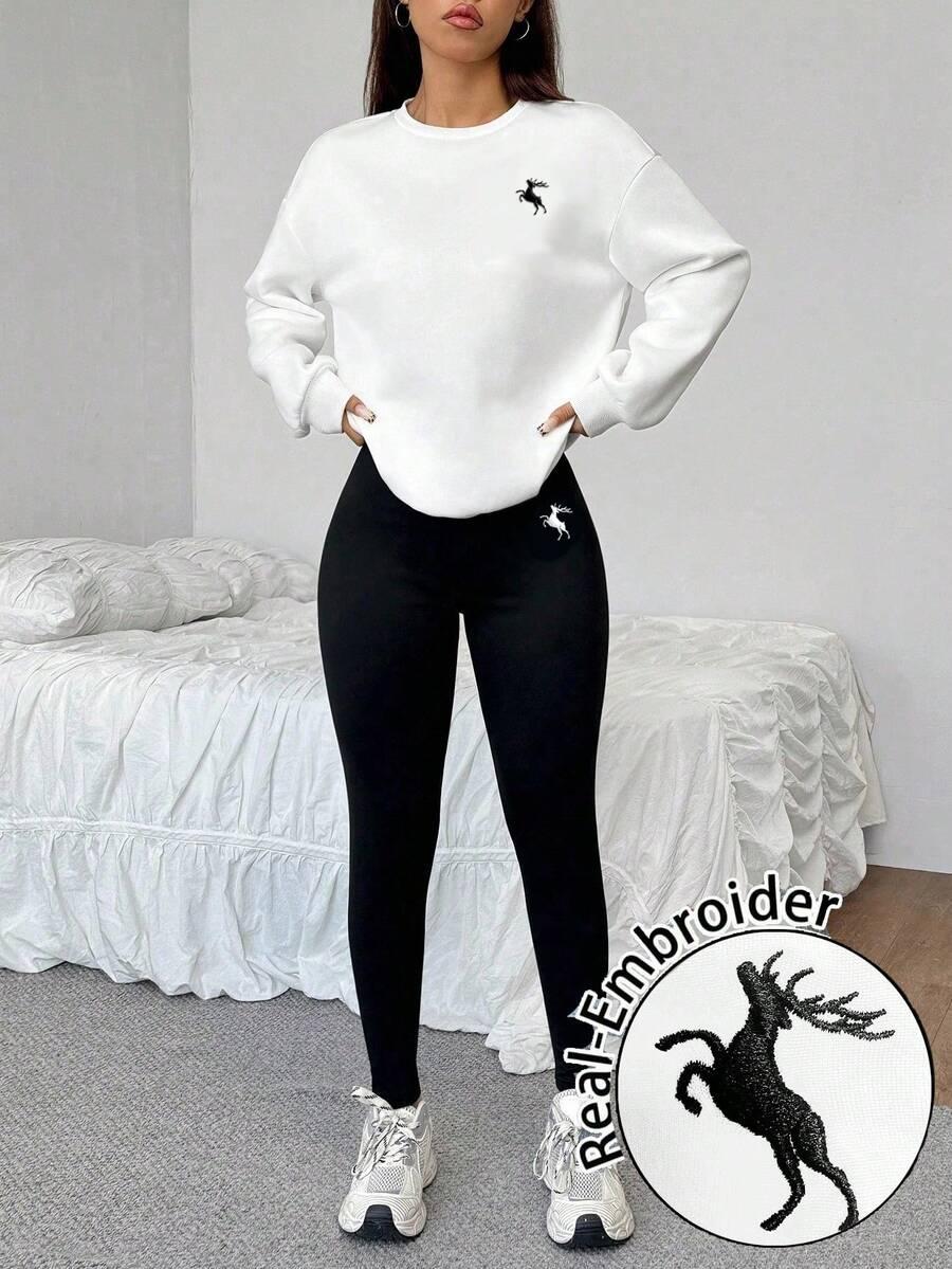 komplet bluza legginsy