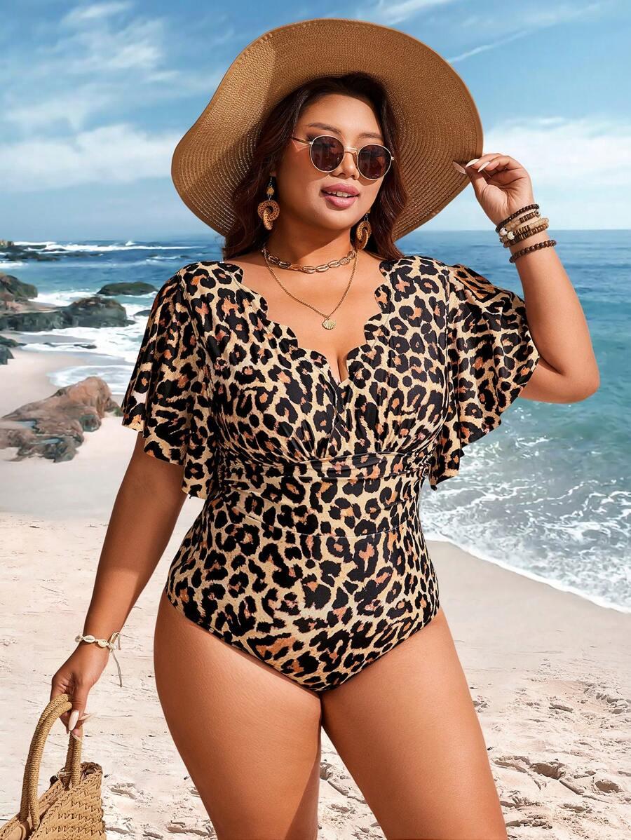 JEDNOCZĘŚCIOWY STRÓJ KĄPIELOWY ANIMAL PRINT