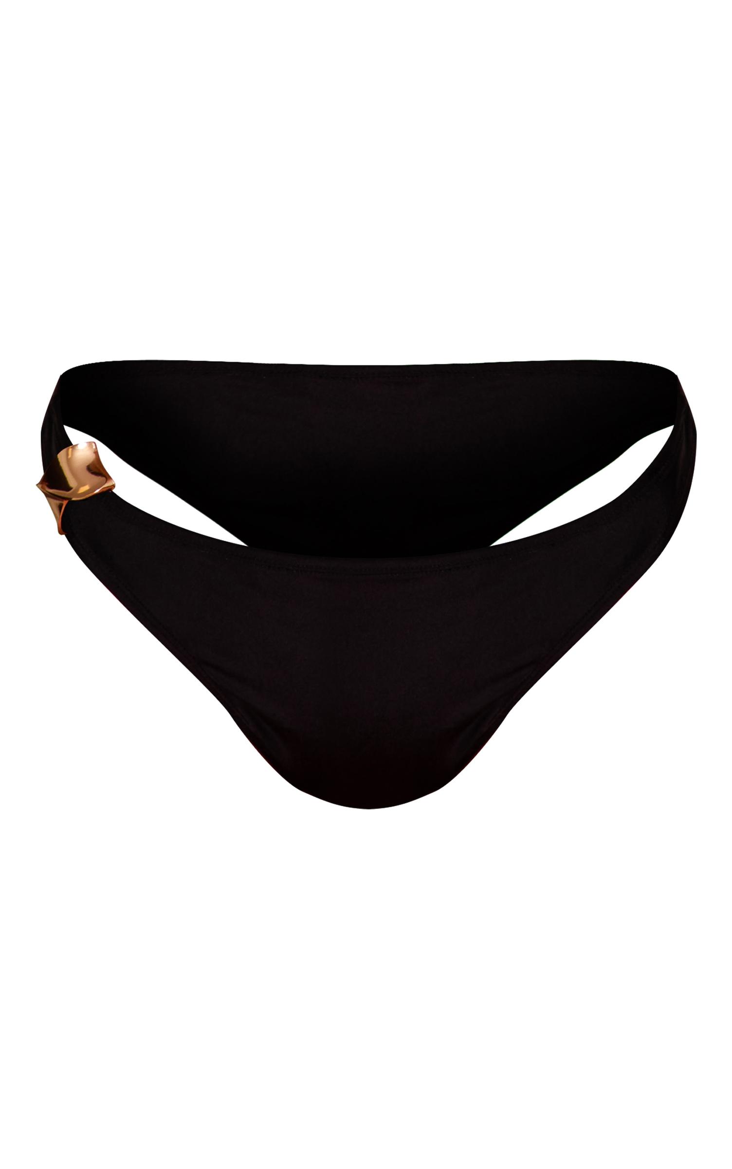 czarny dół od bikini