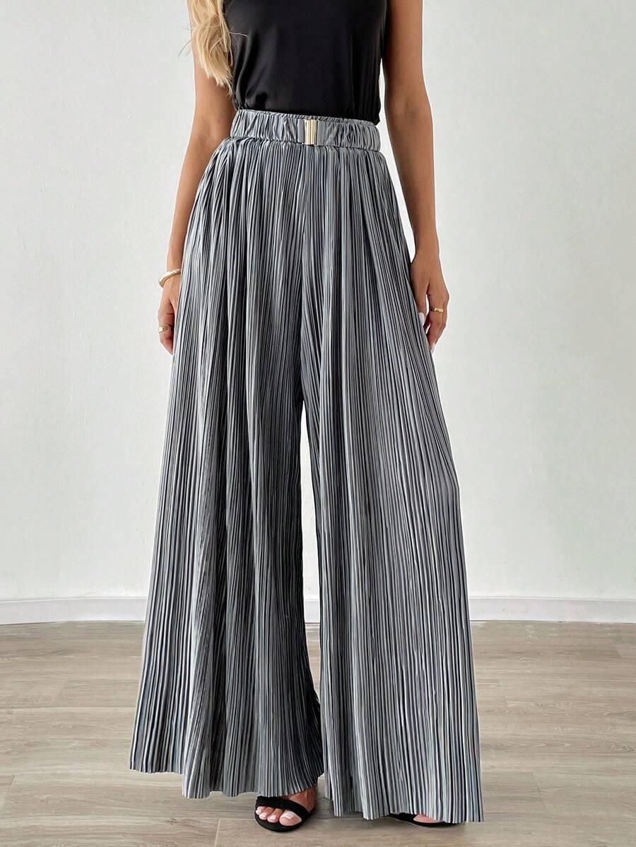ELEGANCKIE SPODNIE DAMSKIE WYSOKI STAN