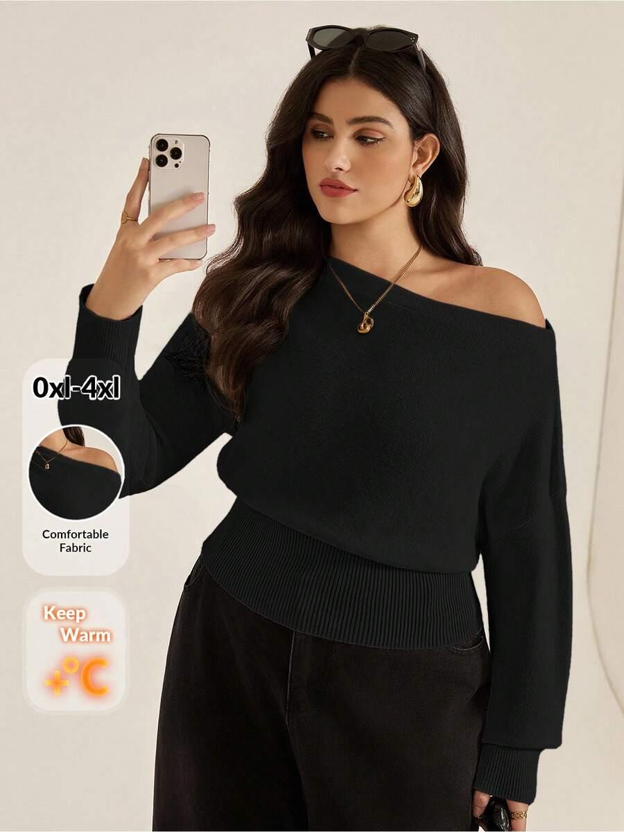 CZARNY SWETER CASUAL