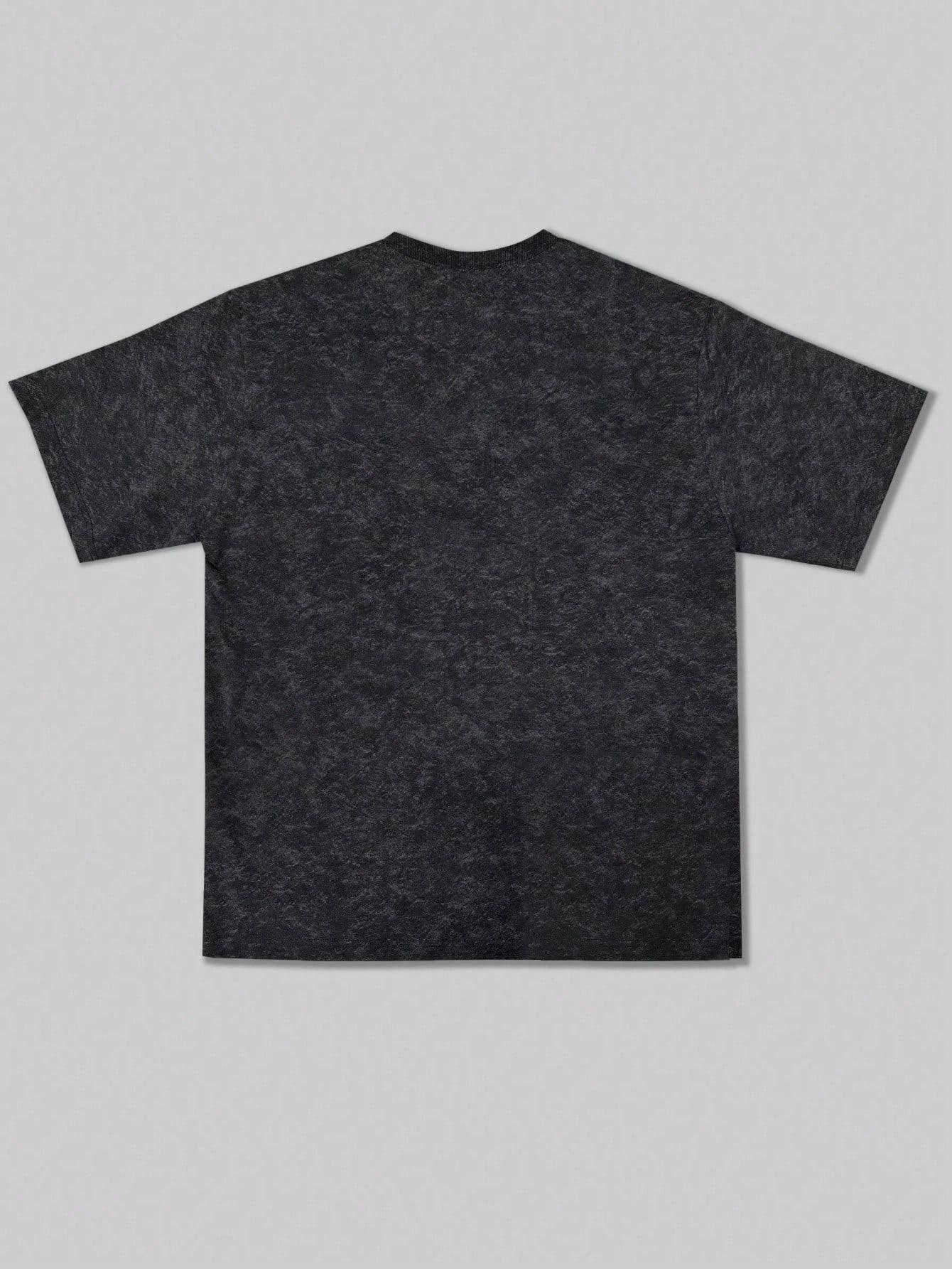 t-shirt z nadrukiem