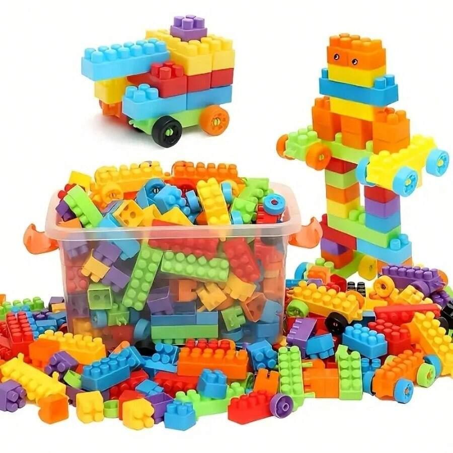 Plastikowe klocki 100szt