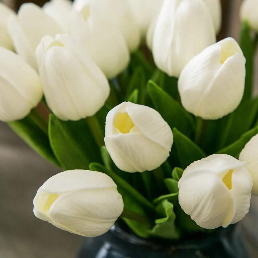 sztuczne kwiaty tulipan 10-pack