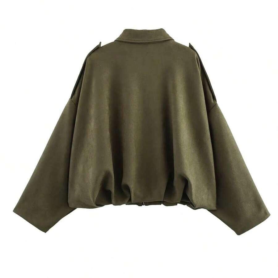 ZIELONA KURTKA BOMBER 