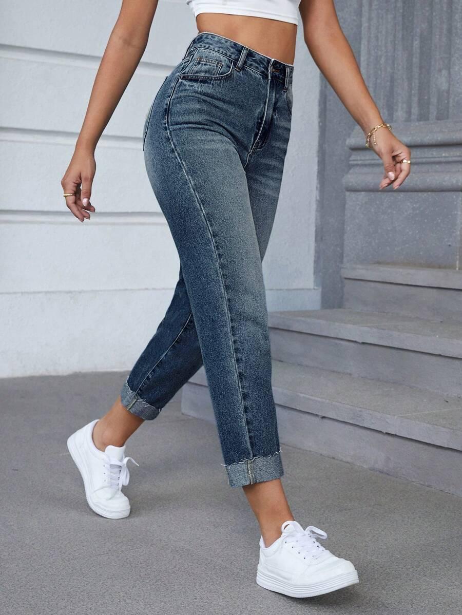 NIEBIESKIE SPODNIE JEANS