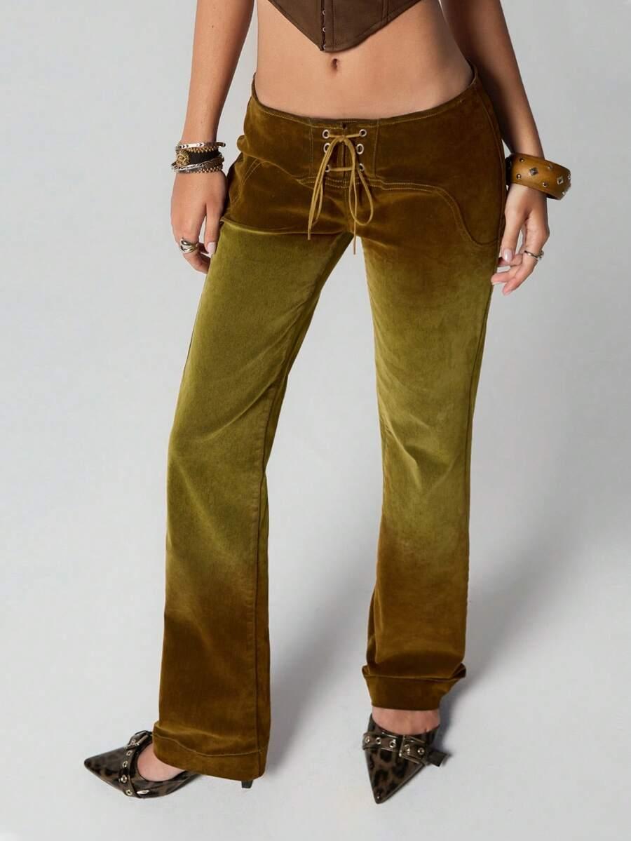 spodnie jeans niski stan