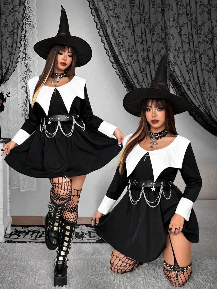 SUKIENKA W STYLU GOTYCKIM HALLOWEEN