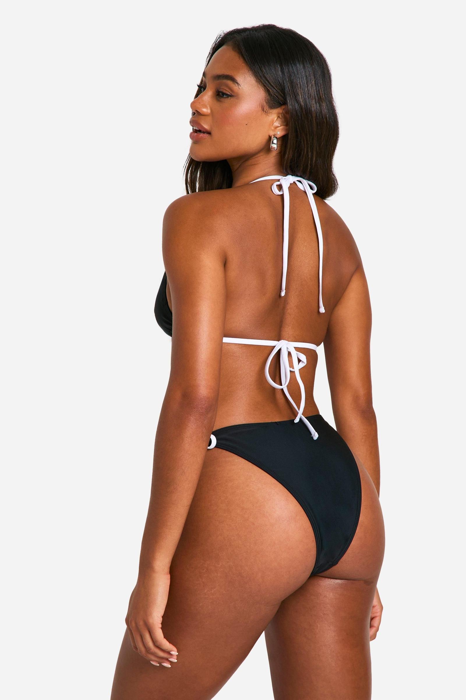 bikini komplet kontrast 