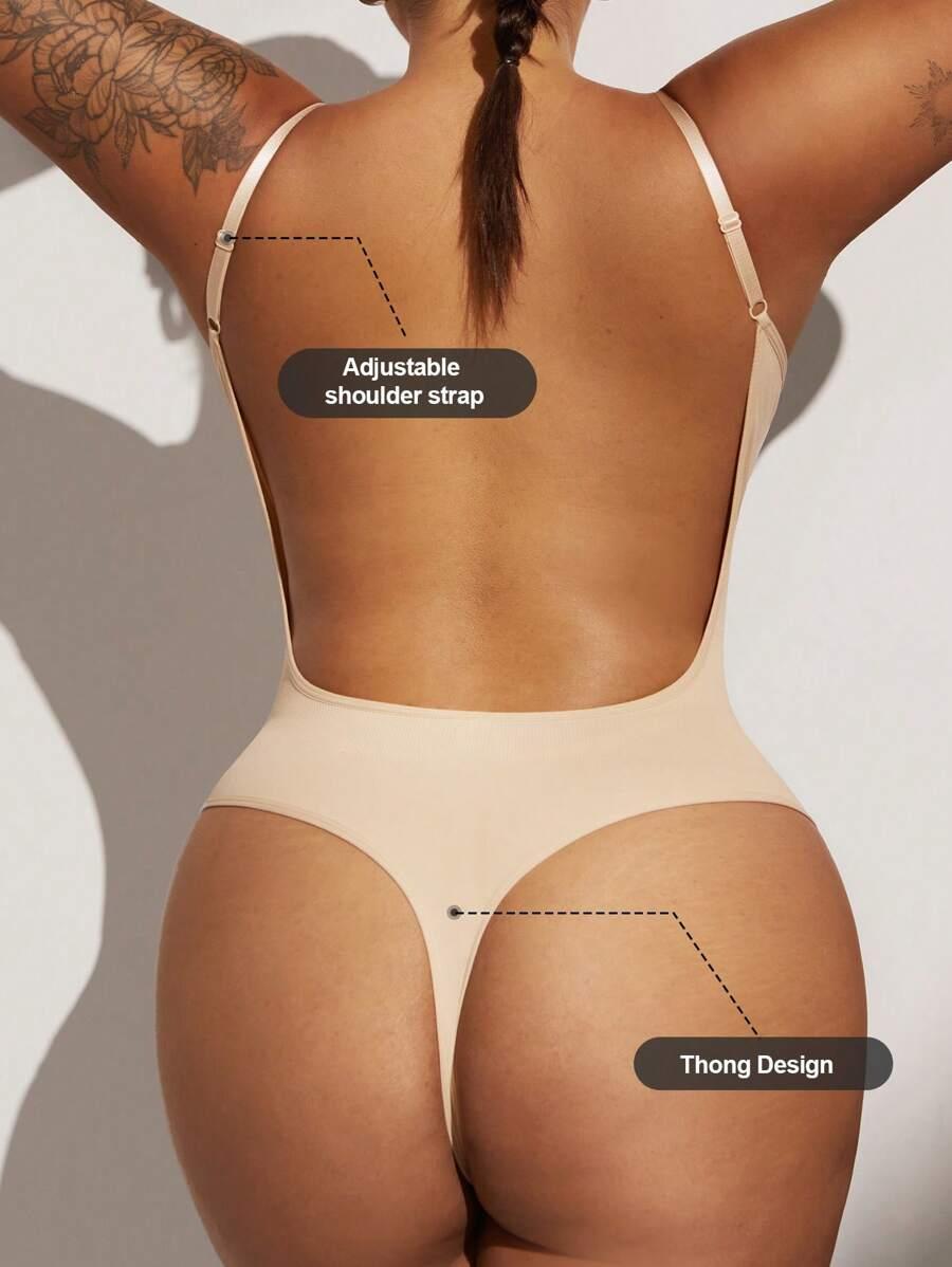 beżowe modelujące body
