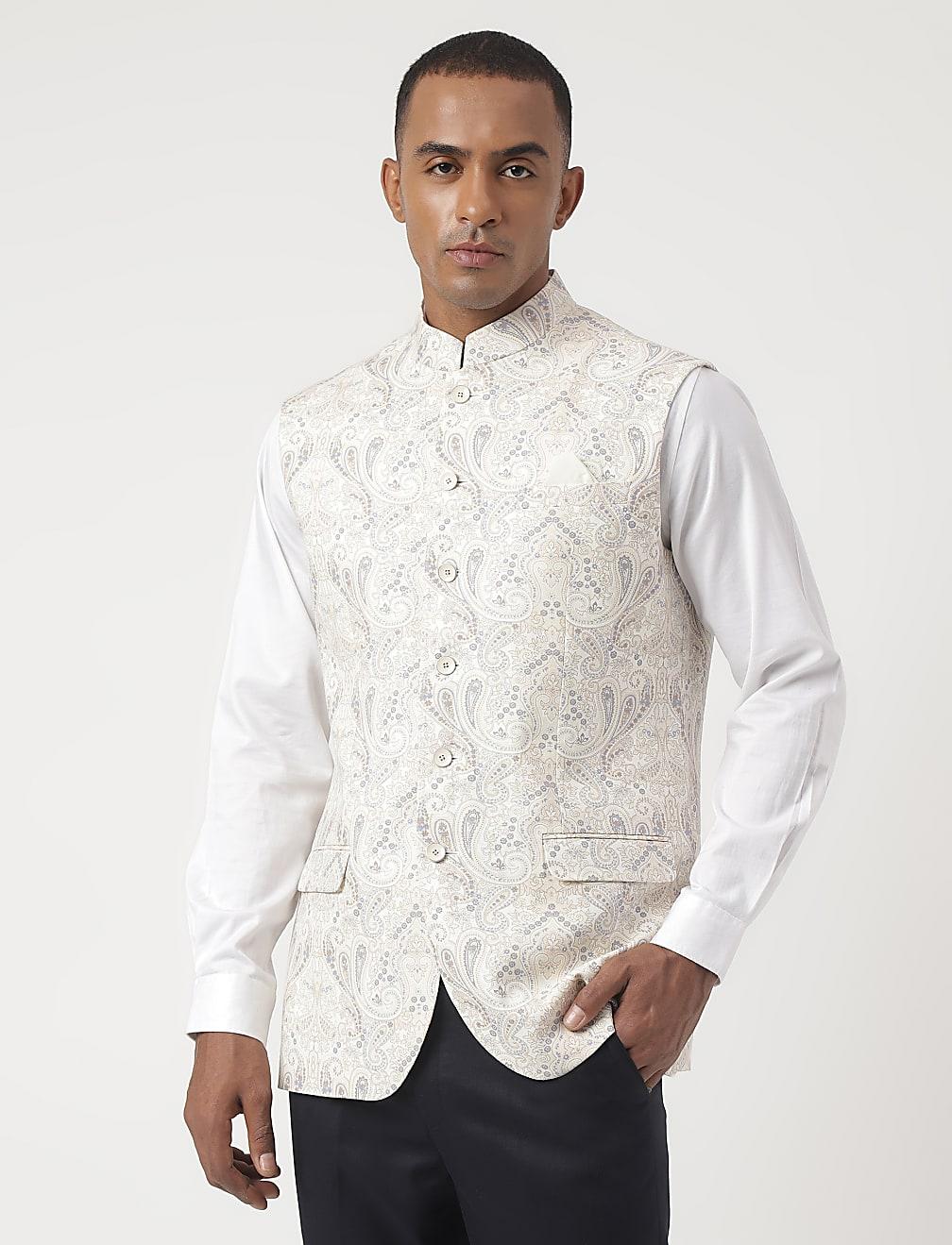 kamizelka wzór guziki T70-3594K-L4
