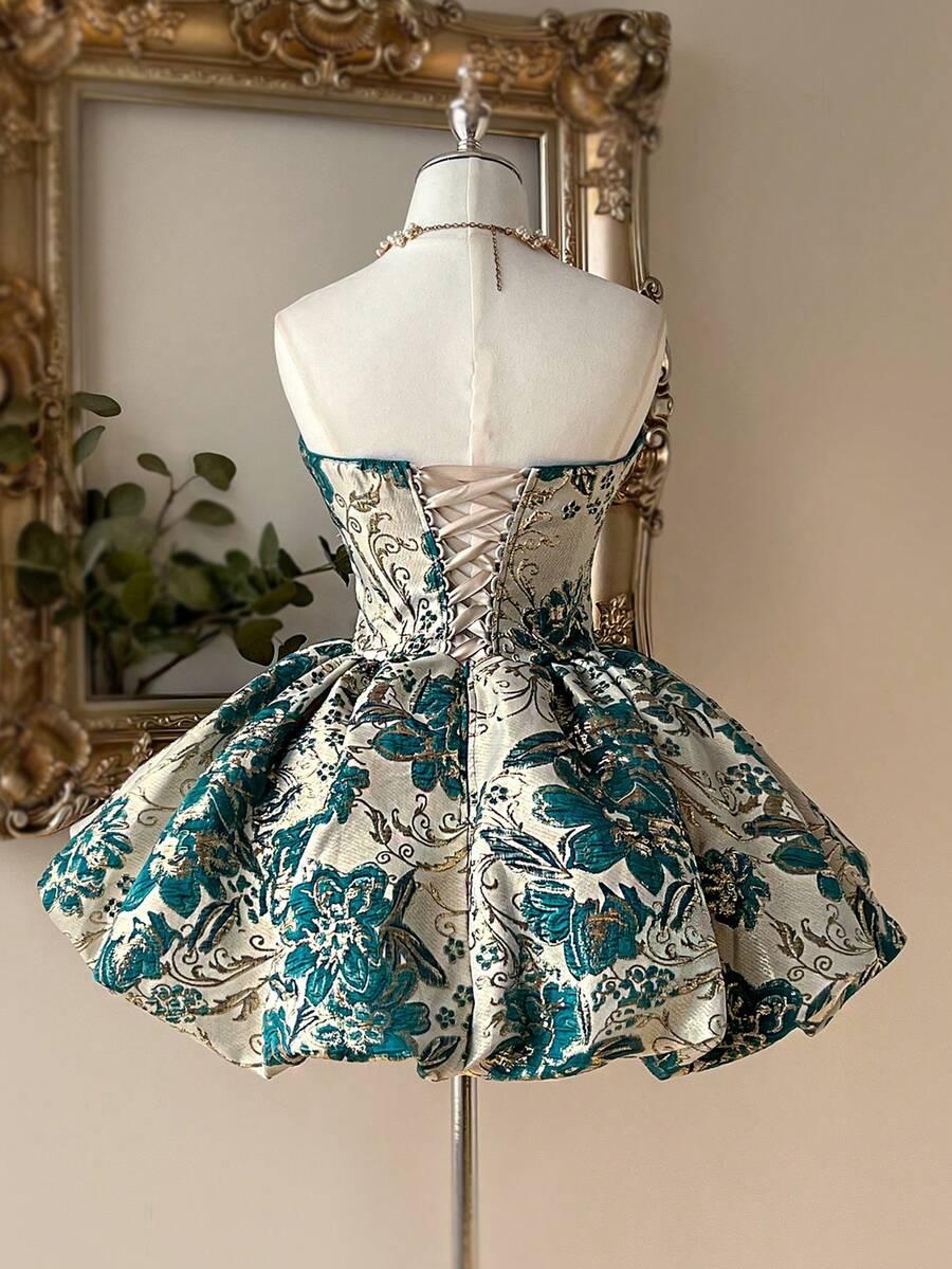 mini sukienka wzór