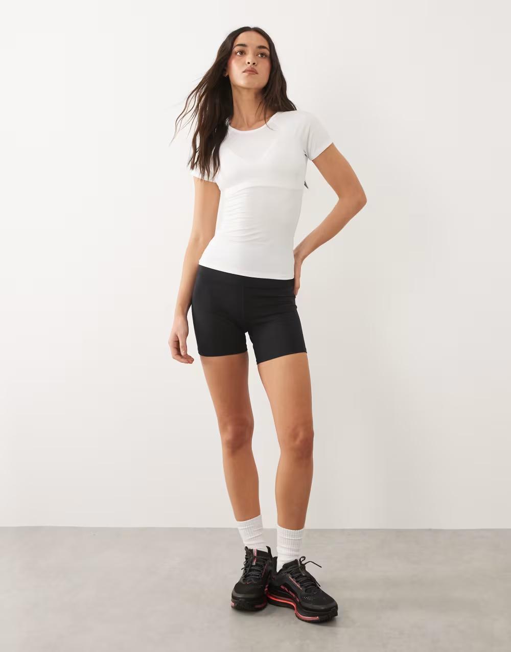 BIAŁY T-SHIRT BASIC