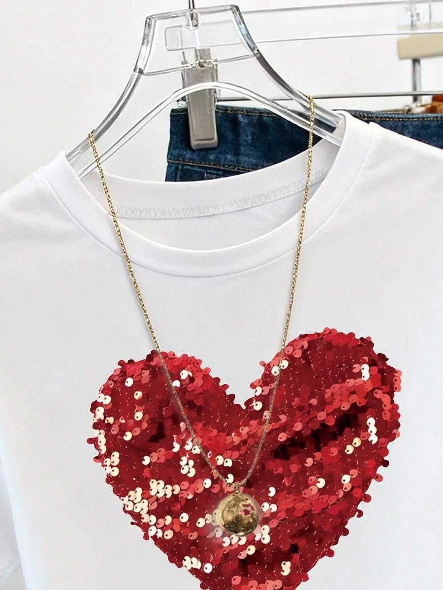 BIAŁY T-SHIRT PRINT