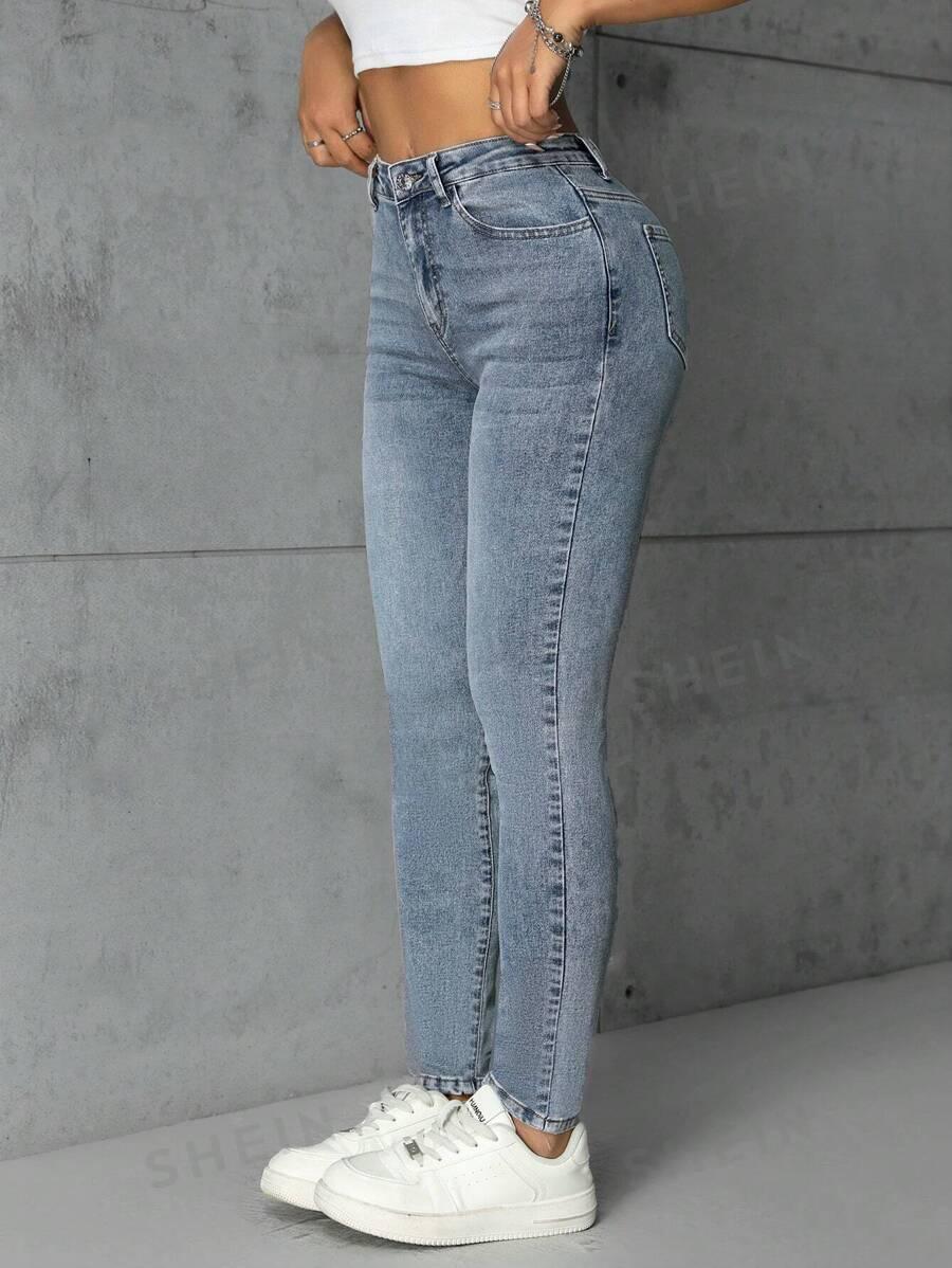 SPODNIE JEANS RURKI