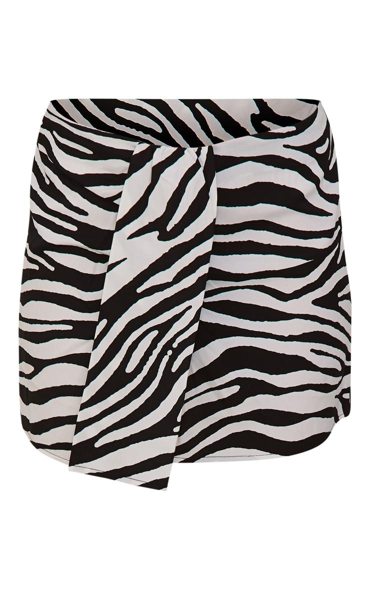  MINI SPÓDNICA zebra print