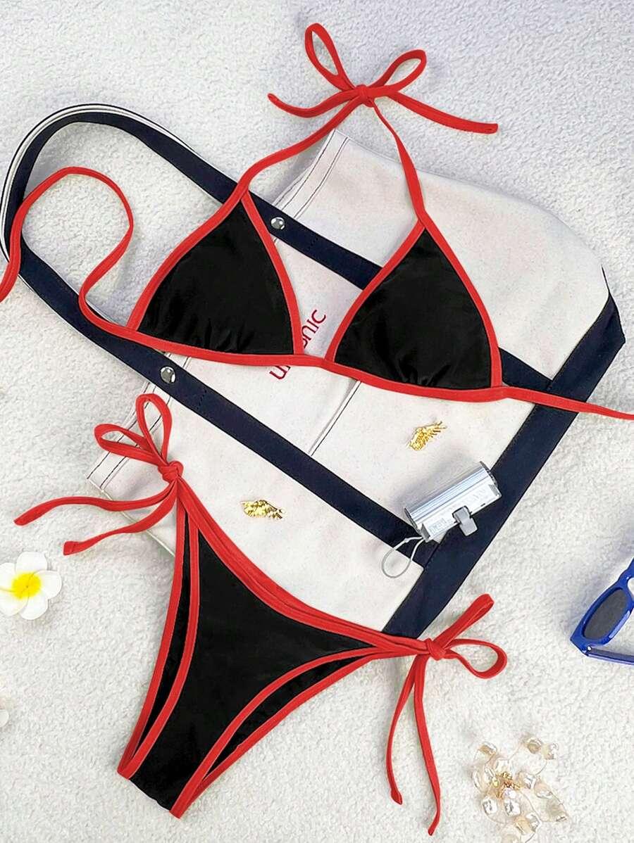 bikini komplet kontrast