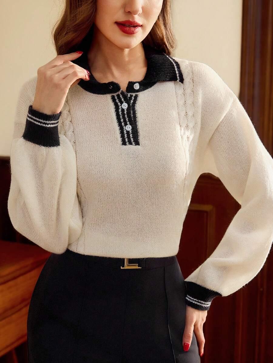 SWETER DAMSKI CASUALOWY