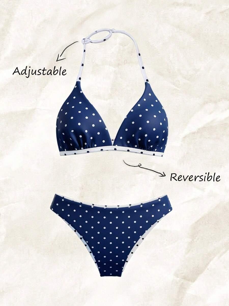 DWUSTRONNE BIKINI DWUCZĘŚCIOWE