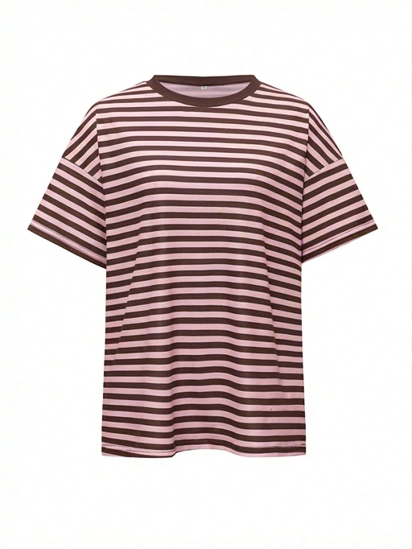 T-SHIRT KRÓTKI RĘKAW paski
