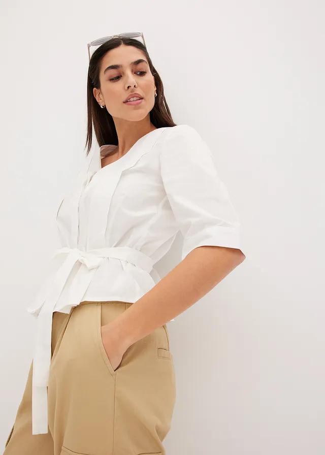 BIAŁA BLUZKA CASUAL